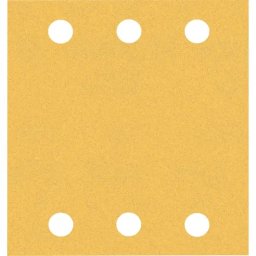 Folie abrazivă pentru vopsea si lemn, 115 x 107 mm, granulatie 120, 10 buc