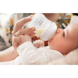 Tetina Philips Avent Natural Response SCY963/02, +1 luni, tetina care functioneaza ca sanul mamei, tetina fara scurgeri, debit 3, fara BPA, 2 bucati
