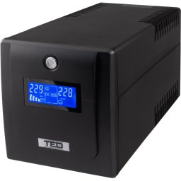 Line Interactive cu Stabilizator si Display LCD, 1600VA / 900W