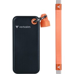 SSD Extern Pocket SSD 2 TB 1000 MB/s Negru-Portocaliu