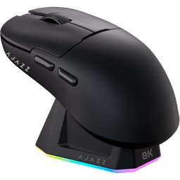 Mouse Mouse wireless de gaming Ajazz AJ159PRO -3 Mod-Black-3395-8K Charging Dock