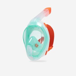Mască snorkeling de suprafață Easybreath + cu valvă acustică.(>10ani) VERDE
