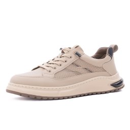 Pantofi barbati din piele naturala, Otter, V2V280008B 03-Z, bej