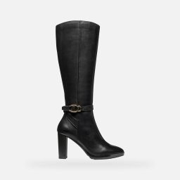 Ghete Geox Walk Pleasure 85 negre pentru femei