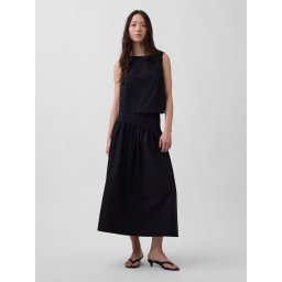 Fustă GAP Maxi Poplin pentru femei