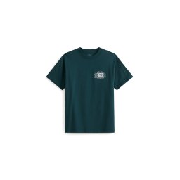 VANS Tricou 'Hot Lines' verde pin / alb
