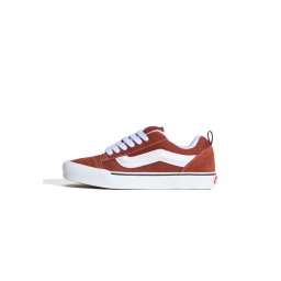 VANS Sneaker low 'Knu Skool' castaniu / alb
