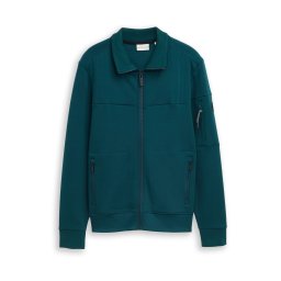 TOM TAILOR Hanorac verde petrol