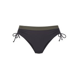 s.Oliver Slip costum de baie gri metalic / verde închis