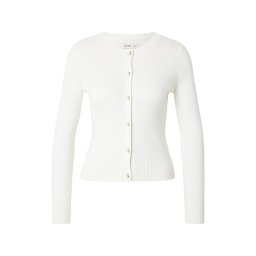 HOLLISTER Geacă tricotată alb