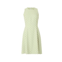 HUGO Rochie 'Kaseli-1' crem / kaki / verde limetă / verde pastel
