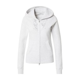 HOLLISTER Hanorac gri deschis