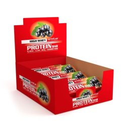ActivLab Baton proteic High Whey 24 x 80 g coacăze negre