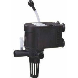 Resun P-400 pompă de acvariu (400 l/h | 10 Watt | până la 100 l | H-max: 70 cm | 20 x 6,5 x 7,5 cm | Negru)