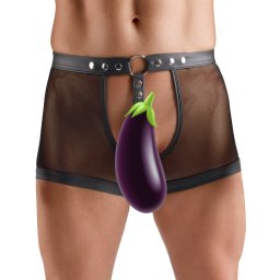 Svenjoyment Delicate Net Jock Pants with Cock Ring 2100398 Black 3XL