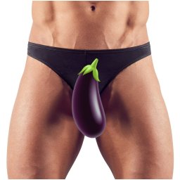 Svenjoyment Stretchy String with Opening for Penis & Testicles 2110270 Black L