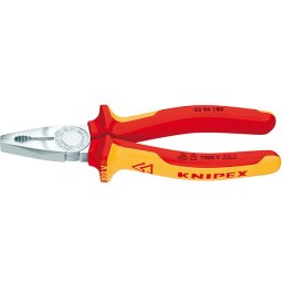Patent combinat 1000v knipex 03 06 180 HardWork ToolsRange