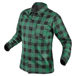 Camasa de flanela verde Neo Tools 81-546 HardWork ToolsRange