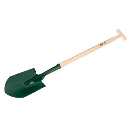 Lopata ascutita, maner de lemn in forma de "T", americana VERTO 15G027 HardWork ToolsRange