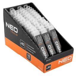 Lame cutter detasabile, 18 mm, 10 bucati set (la comanda de 36 buc se primeste si display de carton) NEO TOOLS 64-225 HardWork ToolsRange