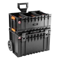 sistem modular pe roti, cu o cutie deschisa NEO TOOLS 84-277 HardWork ToolsRange