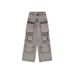 ALPHA INDUSTRIES Pantaloni eleganți gri denim
