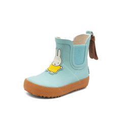BISGAARD Cizme de cauciuc 'Miffy x Bisgaard' albastru deschis / galben / negru / alb