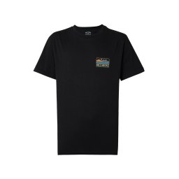 BILLABONG Tricou 'Range' albastru închis / maro coniac / verde pin / negru