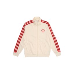 ADIDAS ORIGINALS Hanorac 'FIREBIRD' roșu / alb lână