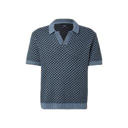 Abercrombie & Fitch Pulover bleumarin / albastru porumbel