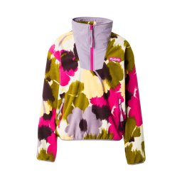 COLUMBIA Bluză cu fermoar sport 'Sequoia Grove' galben deschis / lila