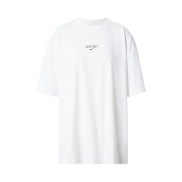 NIKE Tricou funcțional negru / alb