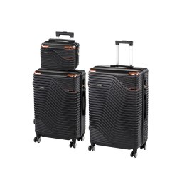 TraveLux Urban XVII set de valize cu role negru