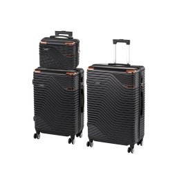 TraveLux Urban XX set valize cu role negru