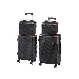 TraveLux Urban XXII set valize cu role negru
