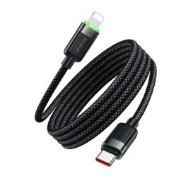 Cablu, USB-C la Lightning, 36W, 1.2m - Mcdodo Self-Winding Series (CA-2010) - Black