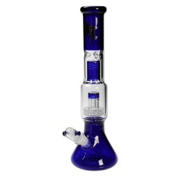 Black Leaf Bong din sticla Multi Level Percolator Blue 36cm