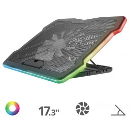 TRUST 24192 Aura Multicolour-illuminated Laptop Cooling Stand