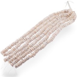Sirag Perle de cultura albe turtite 17-18mm, 38cm
