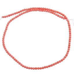 Sirag Coral roz sfere 3mm, 40cm