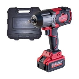 Raider - RDI-IBW02 - Masina de insurubat cu impact cu 1 acumulator, Li-Ion, 20 V, 4 Ah, patrat 1/2 inch, 1200 Nm, -, valiza plastic