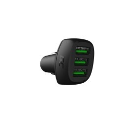 PoweRide 3x USB-A Ultra Charge 54W Negru