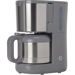 Cafetiera PurShine KF 1505, 1000 W, 1.2 l, Argintiu