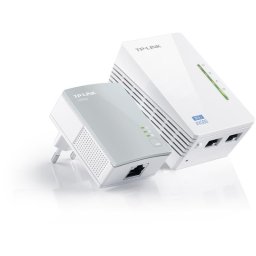 Kit adaptor powerline 300 Mbps 300m control de pe telefon TP-Link - TL-WPA4220 KIT