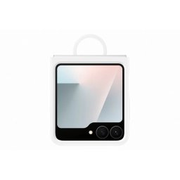 SAMSUNG EF-PF741T silicon toc inel Samsung Galaxy Z Flip6 alb