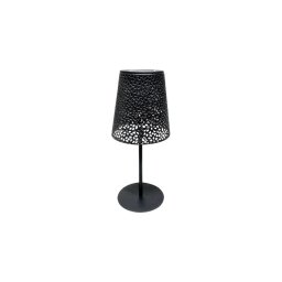 Lampă de masă solară LUVETRA LED/1xAA 4000K IP44 200 mAh neagră
