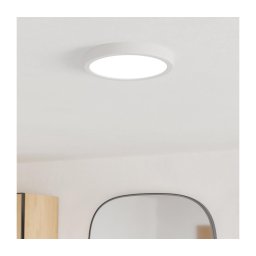 Eglo 901333 - Plafonieră LED FUEVA pentru baie, 11,5 W, 230 V, Ø21,1 cm, IP44, albă
