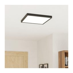 Plafonieră LED FUEVA Eglo 901305-LED, 17,5 W, 230 V, 2700/4000/6500 K, 39 x 39 cm, negru