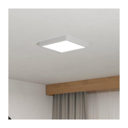 Eglo 901312-LED Plafonieră LED FUEVA, 10,5 W, 230 V, 2700/4000/6500 K, 22 x 22 cm, alb