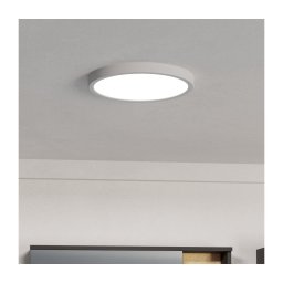 Eglo 901334 - Plafonieră LED FUEVA pentru baie, 14,2 W, 230 V, Ø 27,8 cm, IP44, alb